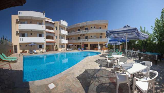 CRETA HOTEL  Dimitra Hotel &amp; Apartments 3*  AVION SI TAXE INCLUSE TARIF 222 EUR