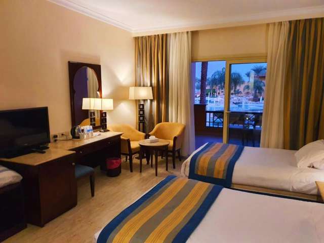 LAST MINUTE HURGHADA HOTEL  Stella Makadi Beach Resorts 5* AI AVION SI TAXE INCLUSE TARIF 659 EURO