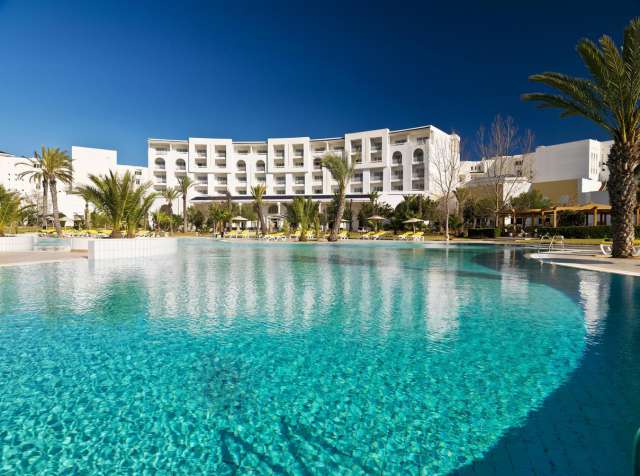TUNISIA HOTEL VINCCI SAPHIR PALACE  5* AI AVION SI TAXE INCLUSE TARIF 594 EUR
