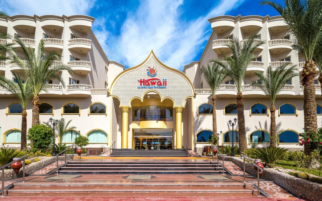 HURGHADA HOTEL   HAWAII LE JARDIN RESORT&amp; AQUA PARK  5* AI AVION SI TAXE INCLUSE TARIF 478 EURO