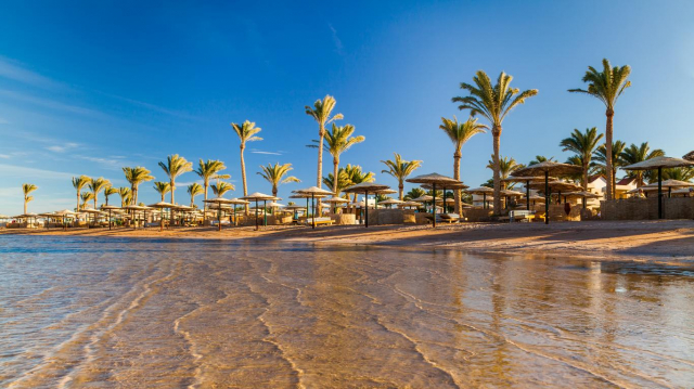 O saptamana la plaja in Egipt la doar 426 euro, avion din Sibiu !!!King Tut Aqua Park Beach Resort
