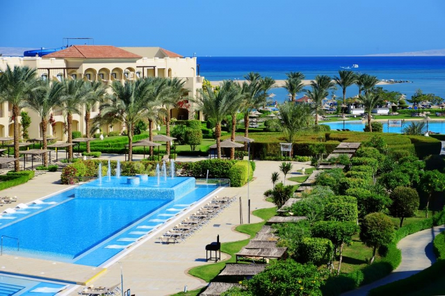 28.12 Revelion 2023 Hurghada la Jaz Aquamarine Resort 5 *  charter avion din Bucuresti 1295 € cu all inclusive