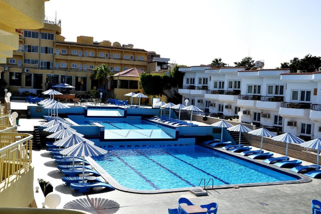 HURGHADA HOTEL   Sand Beach Hotel 3*  AI AVION SI TAXE INCLUSE TARIF 381 EUR