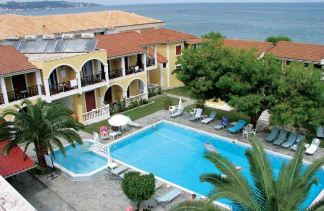 10.09 avion Bucuresti, Grecia - Zakynthos Argassi, Iliessa Beach Hotel 753 EURO, 7 nopti, Mic dejun inclus
