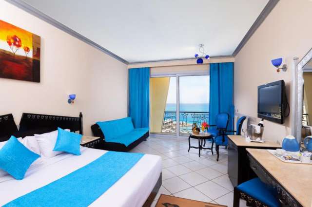 LAST MINUTE HURGHADA   King Tut Aqua Park Beach Resort 4*AI AVION SI TAXE INCLUSE TARIF 417 EURO