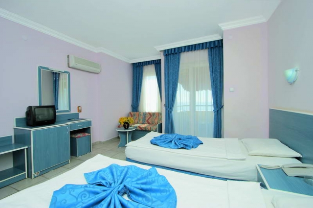 ANTALYA HOTEL  GALAXY BEACH HOTEL 4*AI AVION SI TAXE INCLUSE TARIF 299 EUR