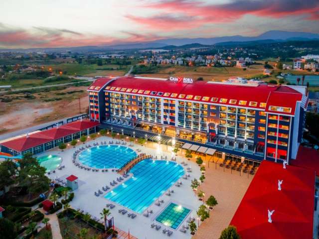 Sejur de 8 nopti la plaja in Turcia la doar 498 euro,avion din Bucuresti!  Casa Fora Beach Resort 5*