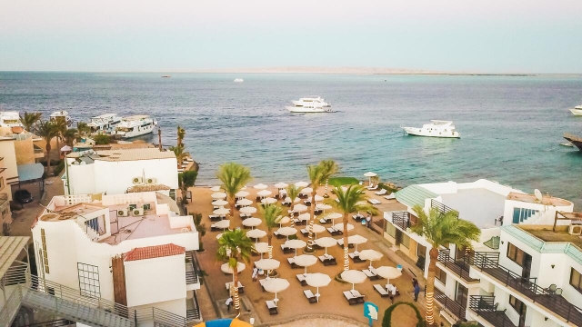 HURGHADA HOTEL La Rosa Waves Beach &amp; Aqua Park (Ex. Premium Seagull) 4* AI AVION SI TAXE INCLUSE TARIF 442 EURO