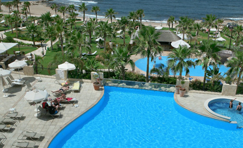 Super sejur la plaja in Ppahos la doar 389 euri, avion din Bucuresti!!!  Aquamare Beach Hotel &amp; Spa  4*