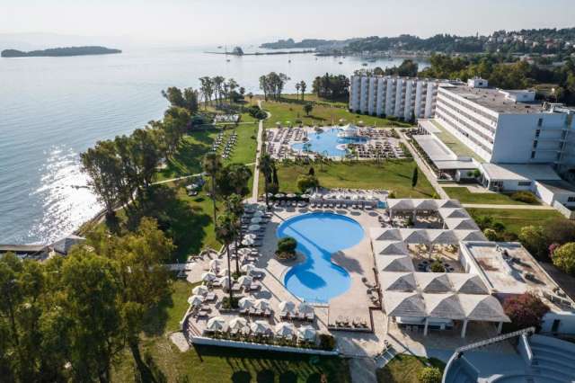 Sejur de 7 nopti la plaja in Corfu la doar 1511 euro,avion din Bucuresti!KERKYRA BLUE HOTEL AND SPA 5*