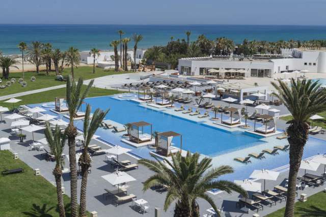 TUNISIA HOTEL  JAZ TOUR KHALEF 5* AI AVION SI TAXE INCLUSE TARIF 671 EUR