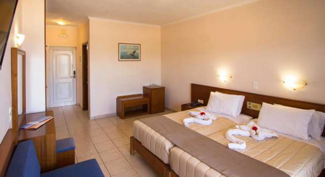 CRETA HOTEL SUN BAY HOTEL  3*AI AVION SI TAXE INCLUSE TARIF 507 EUR