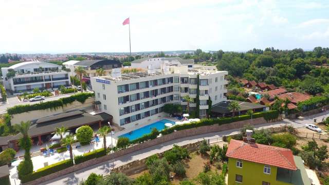 LAST MINUTE TURCIA  HOTEL   Side Kervan Hotel 3*AI AVION SI TAXE INCLUSE TARIF  427 EURO