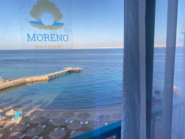  HURGHADA HOTEL Moreno SPA &amp; Resort (ex.Hotelux Marina Beach) 4* AI AVION SI TAXE INCLUSE TARIF 343  EURO