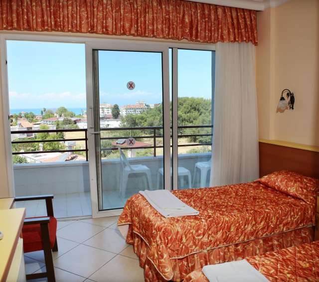 LAST MINUTE TURCIA  HOTEL   Side Kervan Hotel 3*AI AVION SI TAXE INCLUSE TARIF  427 EURO