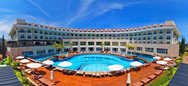 ANTALYA HOTEL MEDER RESORT HOTEL 5* UAI AVION SI TAXE INCLUSE TARIF 349 EUR
