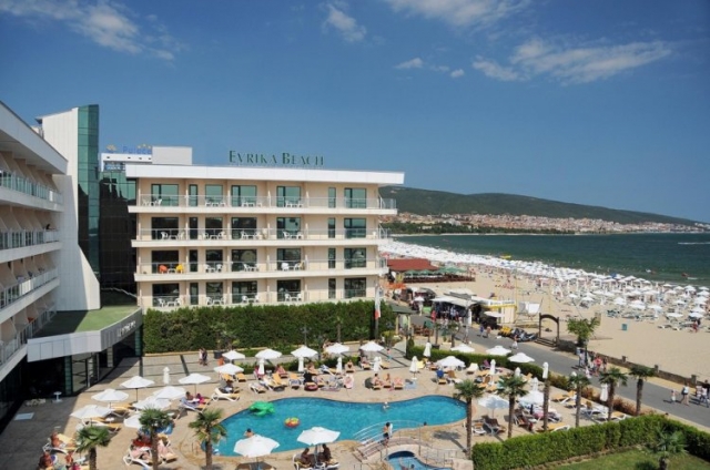 Vacanta de Rusalii in Sunny Beach, DIT EVRIKA BEACH CLUB HOTEL 4*, ultra all inclusice, 559 euro/persoana