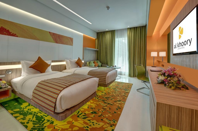 DUBAI  Hotel Al Khoory Atrium * MIC DEJUN AVION SI TAXE INCLUSE TARIF 517 EUR
