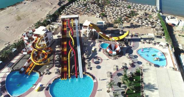 HURGHADA HOTEL El Karma Aqua Beach Resort (Ex. Nubia Aqua Beach Resort) 4*AI AVION SI TAXE INCLUSE TARIF 478  EUR