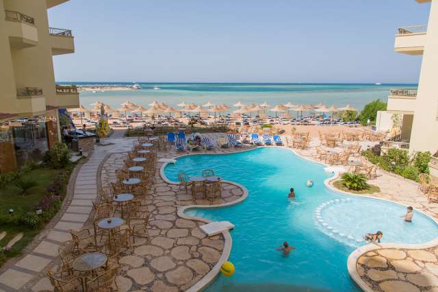 HURGHADA HOTEL   Magic Beach 4*   AI AVION SI TAXE INCLUSE TARIF 441  EURO