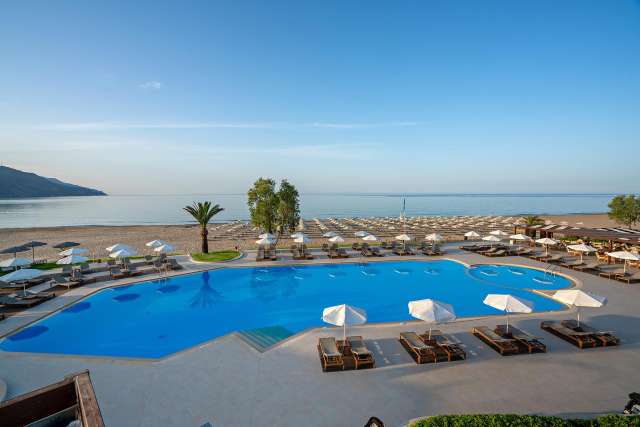 Last Minute Creta Chaia, Hotel PILOT BEACH RESORT &amp; SPA 5*, demipensiune , zbor direct si taxe incluse 1419 euro/persoana 