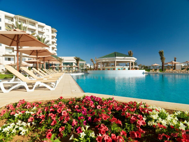 TUNISIA  HOTEL IBEROSTAR SELECTION ROYAL EL MANSOUR 5 * AI AVION SI TAXE INCLUSE TARIF 847 EUR