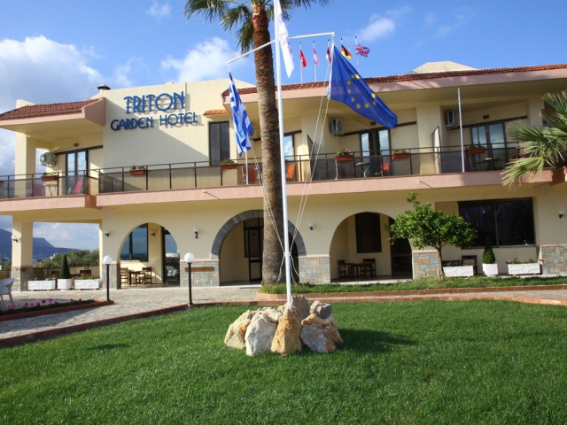 CRETA HOTEL  Triton Garden Hotel 3*  AVION SI TAXE INCLUSE TARIF 366 EUR