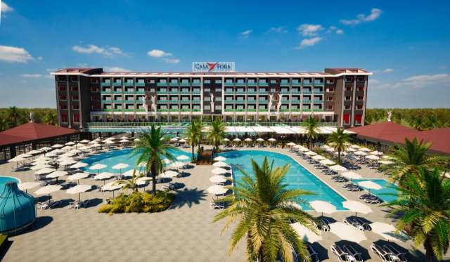 Sejur de 8 nopti la plaja in Turcia la doar 498 euro,avion din Bucuresti!  Casa Fora Beach Resort 5*