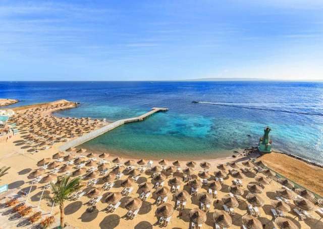  HURGHADA HOTEL Moreno SPA &amp; Resort (ex.Hotelux Marina Beach) 4* AI AVION SI TAXE INCLUSE TARIF 343  EURO