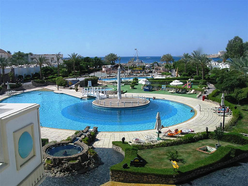 LAST MINUTE SHARM EL SHEIKH HOTEL Gafy Resort Aqua Park 3* AI AVION SI TAXE INCLUSE TARIF 422 EUR