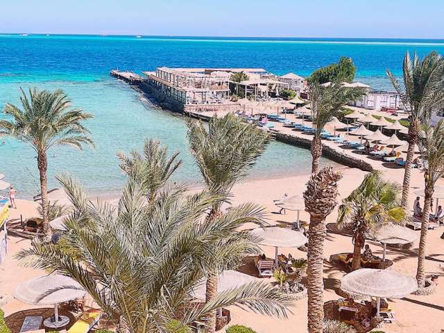 HURGHADA HOTEL   Geisum Beach Resort 3* AI  AVION SI TAXE INCLUSE TARIF 375 EURO