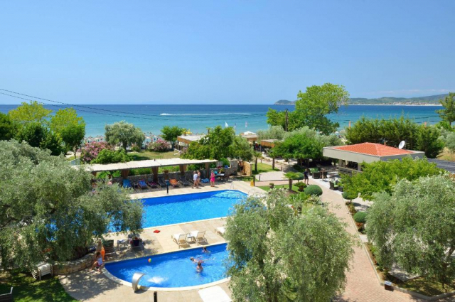 EARLY BOOKING GRECIA, THASSOS, ATRIUM HOTEL THASSOS 4*- 7 NOPTI CAZARE CU MIC DEJUN , TRANSPORT INDIVIDUAL- 450 EURO/PERS