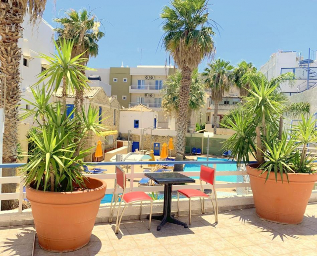 13.07 avion Bucuresti, Grecia Heraklion, Kassavetis Center - Hotel Studios and Apartments 469 EURO, 7 nopti, Fara masa