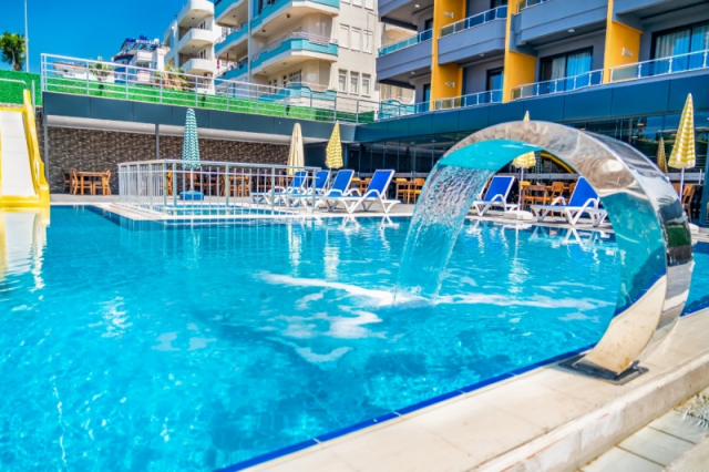 18.07 avion Bucuresti, Turcia Alanya, Arsi Paradise Beach Hotel 469 EURO, 7 nopti, All inclusive