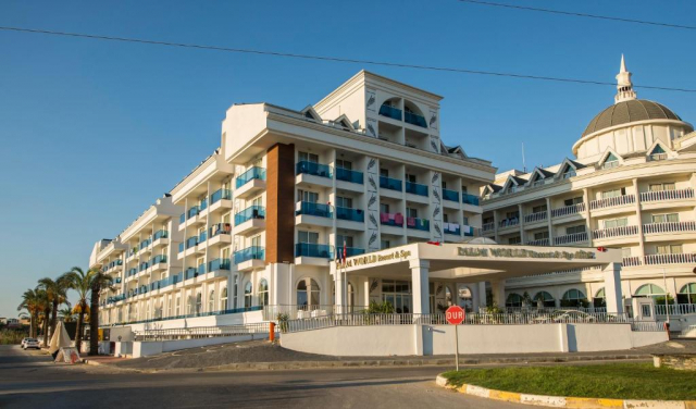 09.07 avion Bucuresti, Turcia Side, Palm World Side Resort & SPA 528 EURO, 7 nopti, All inclusive