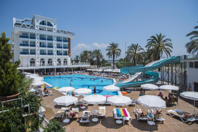 26.07 avion Bucuresti, Turcia Side, Palm World Side Resort & SPA 596 EURO, 7 nopti, All inclusive