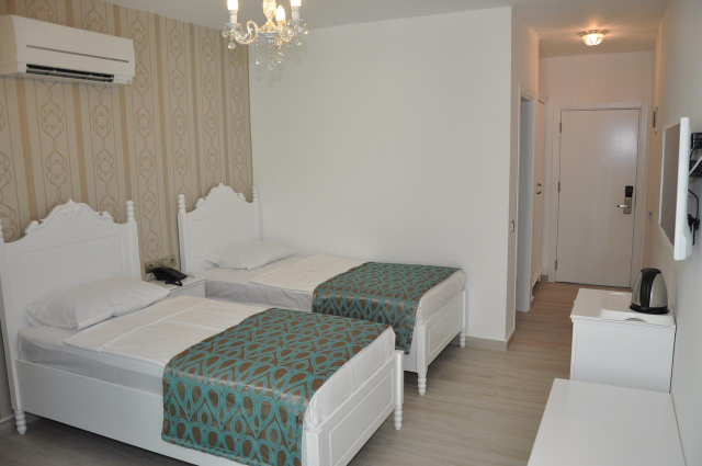 11.07 avion Bucuresti, Turcia Alanya, Kleopatra Atlas Hotel - Adults Only 616 EURO, 5 nopti, All inclusive