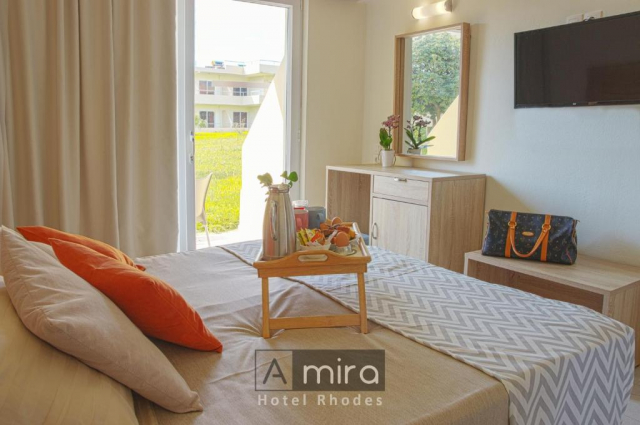 16.09 avion Bucuresti, Grecia Kalithea, Rhodos, Amira Hotel Rhodes 479 EURO, 7 nopti, Demipensiune inclusa