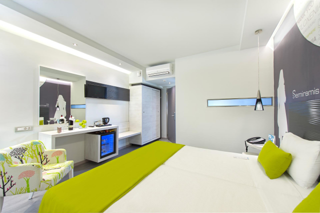 16.09 avion Bucuresti, Grecia Rhodos Town, Semiramis City Hotel 675 EURO, 7 nopti, Mic dejun inclus