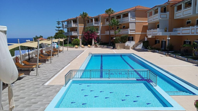 11.09 avion Bucuresti, Grecia Vassilikos, Matilda Hotel 557 EURO, 7 nopti, Demipensiune inclusa