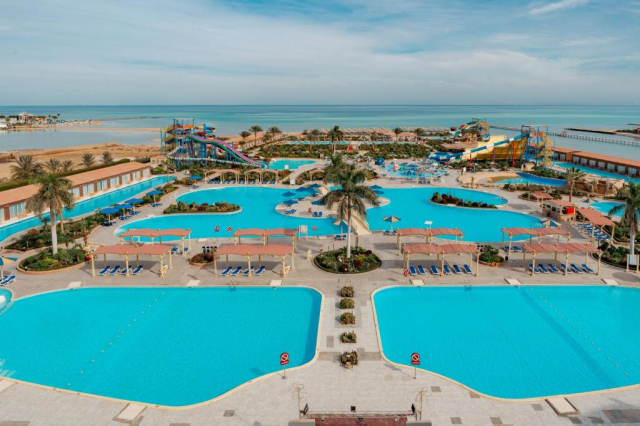 26.09 avion Bucuresti, Egipt Hurghada City, SUNRISE Alora Aqua Park Resort  (ex Caesar Palace Aqua Park) 626 EURO, 7 nopti, All inclusive