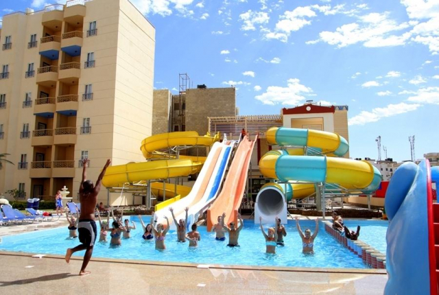 10.10 avion Bucuresti, Egipt Hurghada City, King Tut Aqua Park Beach Resort 459 EURO, 7 nopti, All inclusive