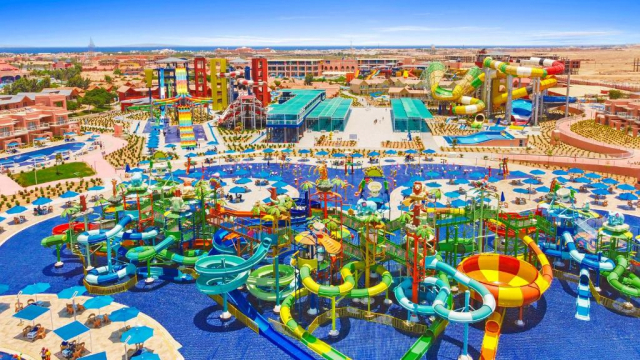 10.10 avion Bucuresti, Egipt Hurghada City, Pickalbatros Jungle Aqua Park - Neverland Hurghada 734 EURO, 7 nopti, All inclusive