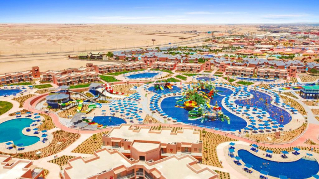 10.10 avion Bucuresti, Egipt Hurghada City, Pickalbatros Jungle Aqua Park - Neverland Hurghada 734 EURO, 7 nopti, All inclusive