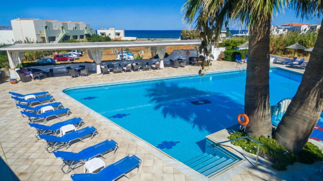 16.05 avion Bucuresti, Grecia - Creta - Heraklion Gouves, Hotel Hara Ilios Village 616 EURO, 7 nopti, Demipensiune inclusa