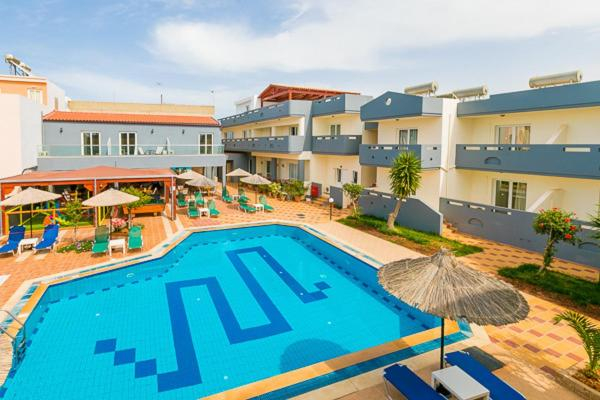 04.06 avion Bucuresti, Grecia - Creta - Heraklion Analipsi, Hotel Anthoula Village-Analipsi 596 EURO, 7 nopti, All inclusive