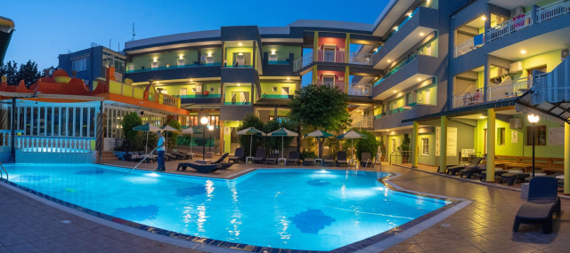 03.06 avion Bucuresti, Grecia - Rhodos Faliraki, Grecian Fantasia Resort 498 EURO, 7 nopti, Demipensiune inclusa