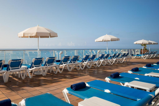 13.05 avion Bucuresti, Spania - Costa Brava - Barcelona Pineda del Mar, htop Pineda Palace & SPA - Adults Only (18+) 680 EURO, 7 nopti, Demipensiune inclusa