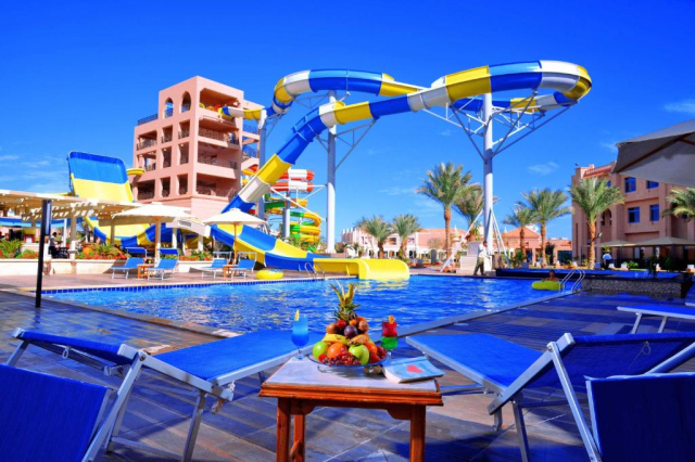 08.05 avion Bucuresti, Egipt - Hurghada Hurghada City, Pickalbatros Aqua Park Resort 675 EURO, 7 nopti, All inclusive
