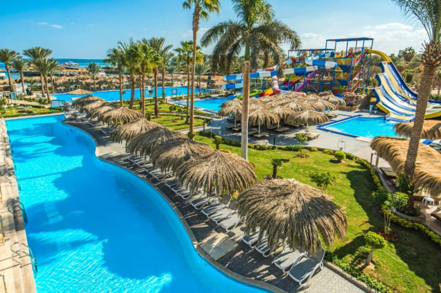 17.04 avion Bucuresti, Egipt - Hurghada Hurghada City, Sunrise Aqua Joy Resort 655 EURO, 7 nopti, All inclusive